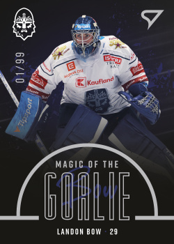 Landon Bow Kladno Tipsport ELH 2022/23 SportZoo 1. serie Magic of the Goalie /99 #MG-18